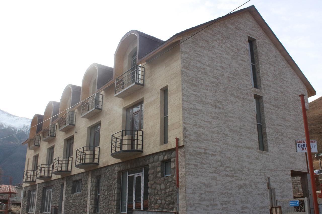 Hotel Gergeti Kazbegi Bagian luar foto